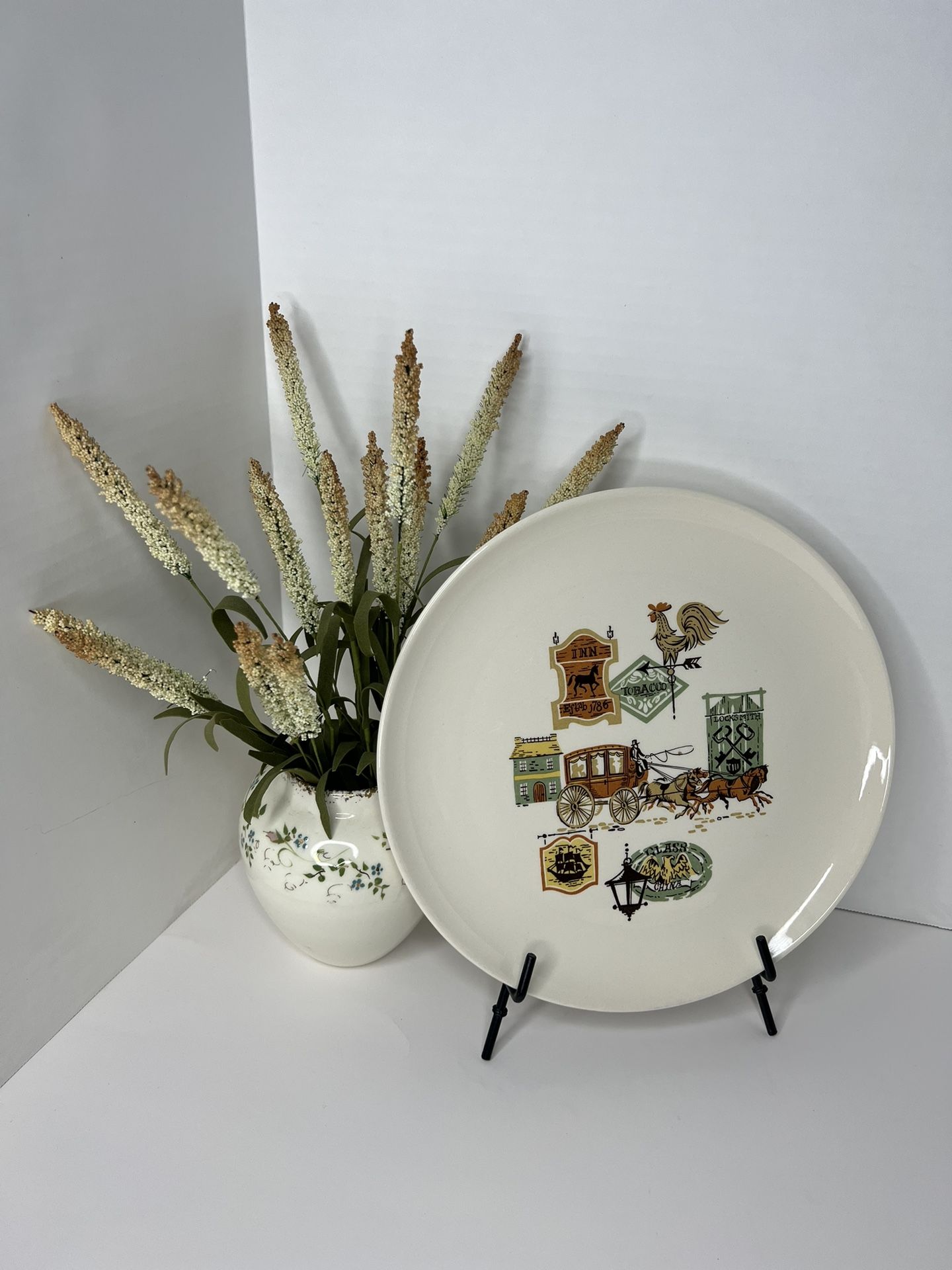 Vintage Taylor Smith & Taylor (TS&T) USA Cape Cod Plates