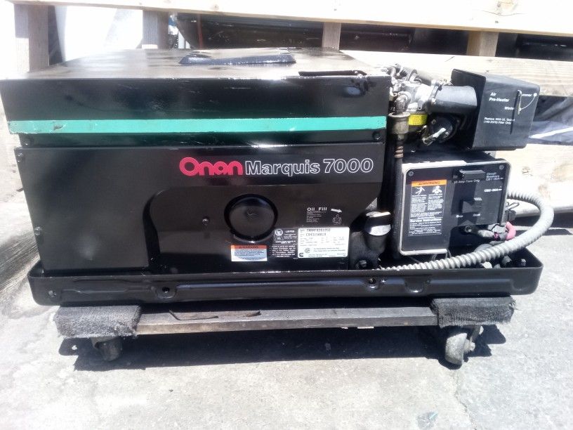 Onan Marquis 7000 Generator