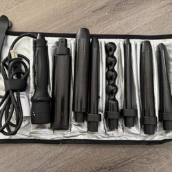 7 in 1 Curling Iron Wand Set