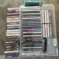 CD’s/DVD’s/Cassettes–Variety of Artists (80 TOTAL)
