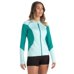 Sea Doo Women's Long Sleeve Rashguard Performance Jacket Size Small Full Zip