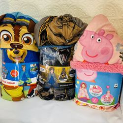 Character Snuggle Blankets BRAND NEW 