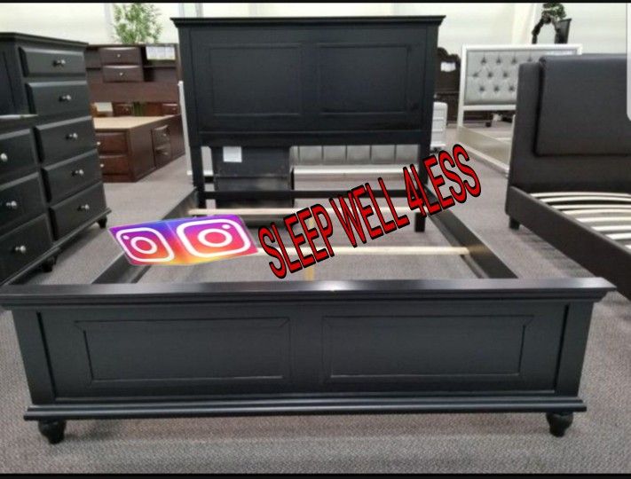 NEW QUEEN BED 