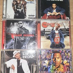 6 CD Urban LOT: Chingy/50 Cent/Chris Brown/Flo Rida/Ginuwine