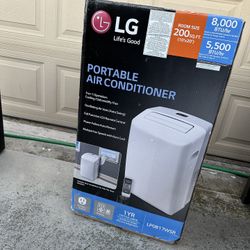 LG Portable Air Conditioner - 8,000 BTU - NEW / OPEN BOX