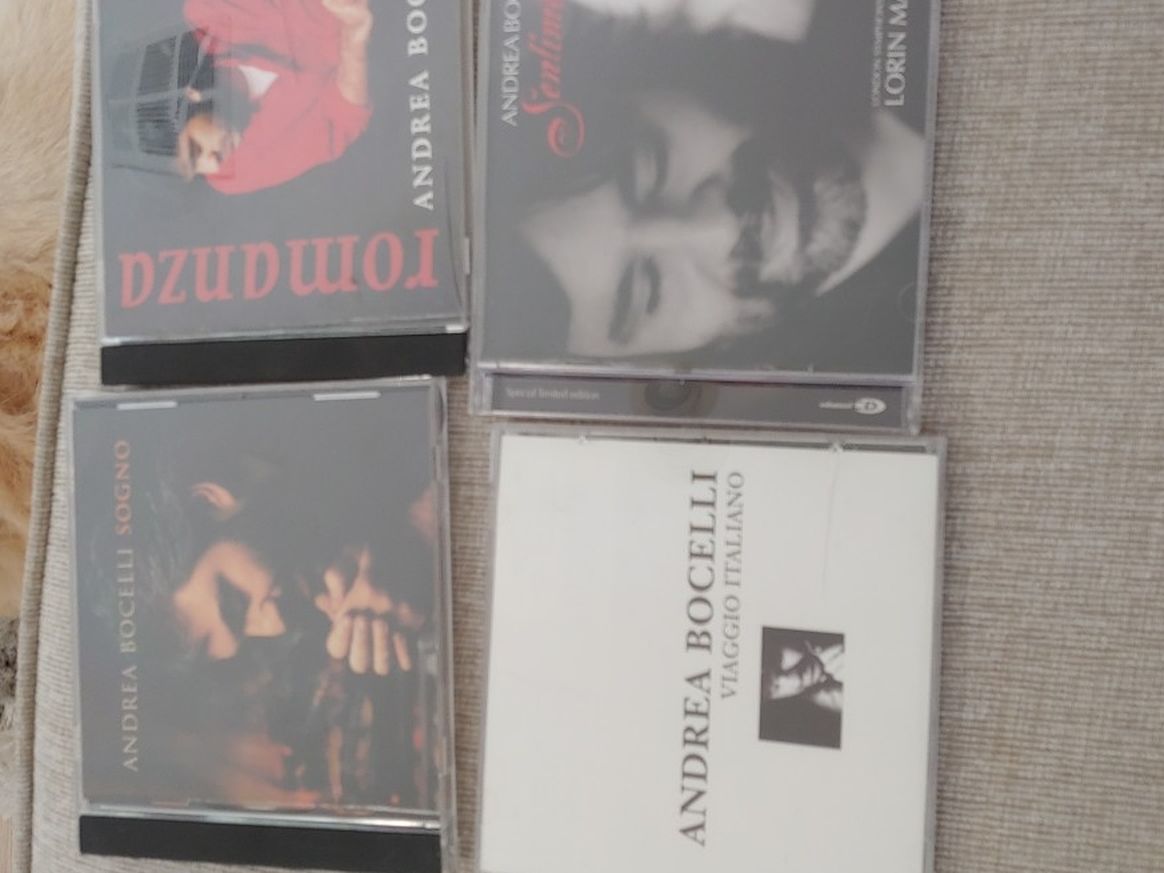 Andrea Bocelli CD lot