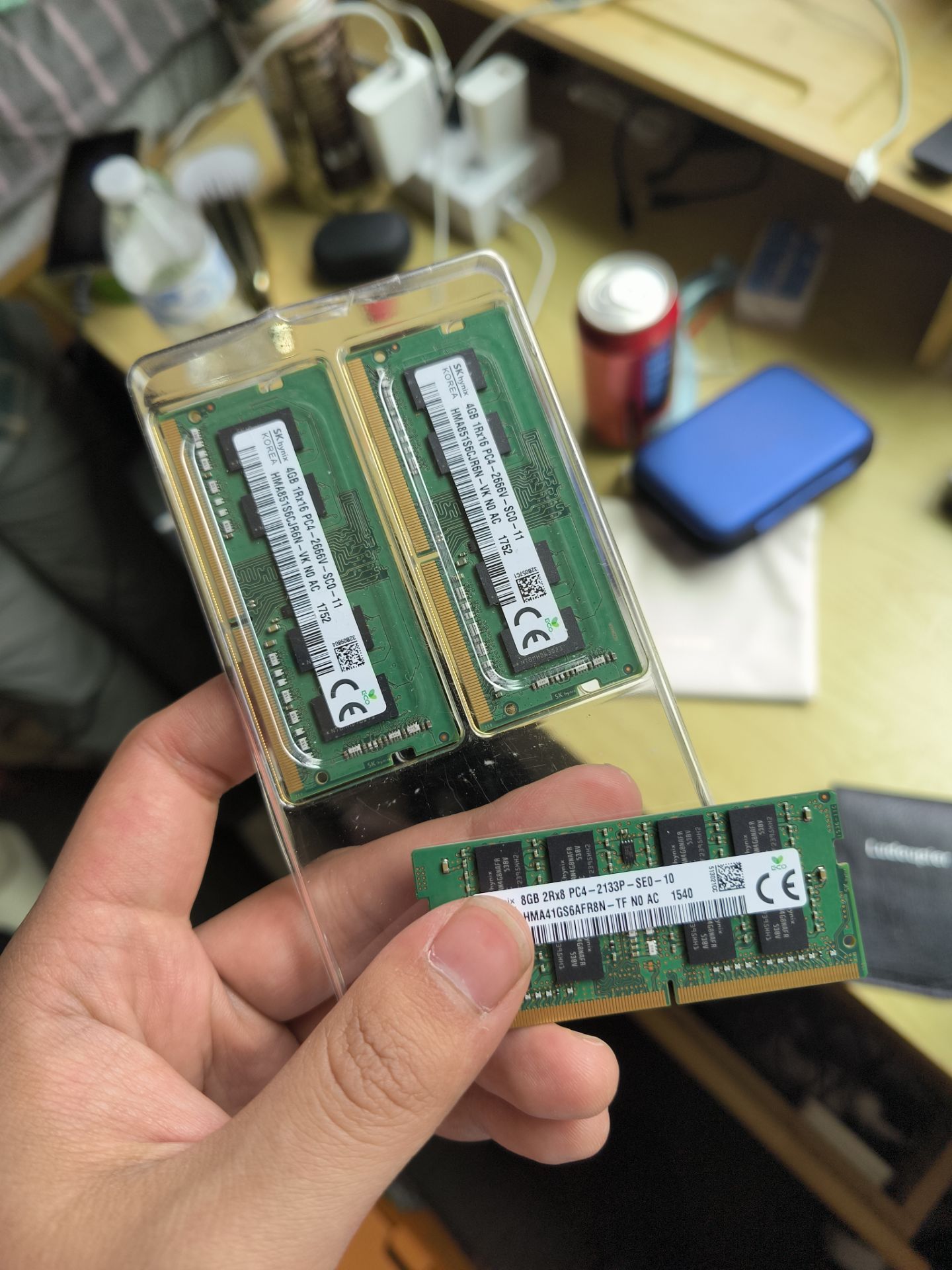 DDR4 Laptop memory 8g + 2x4g