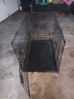 Large Metal Dog Crate