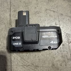 Ryobi 18v 4ah Battery 
