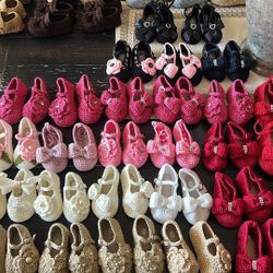 Baby Crochet Shoes