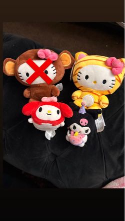 Hello kitty plushies