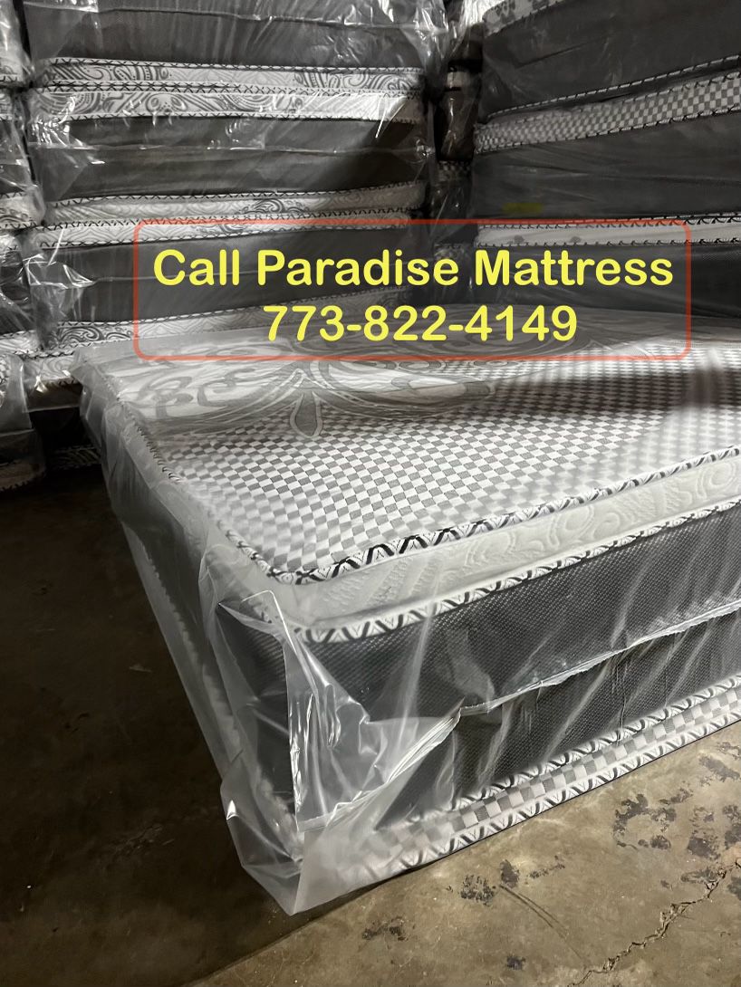 New Orthopedic Mattress Set On Sale! Delivery Available!
