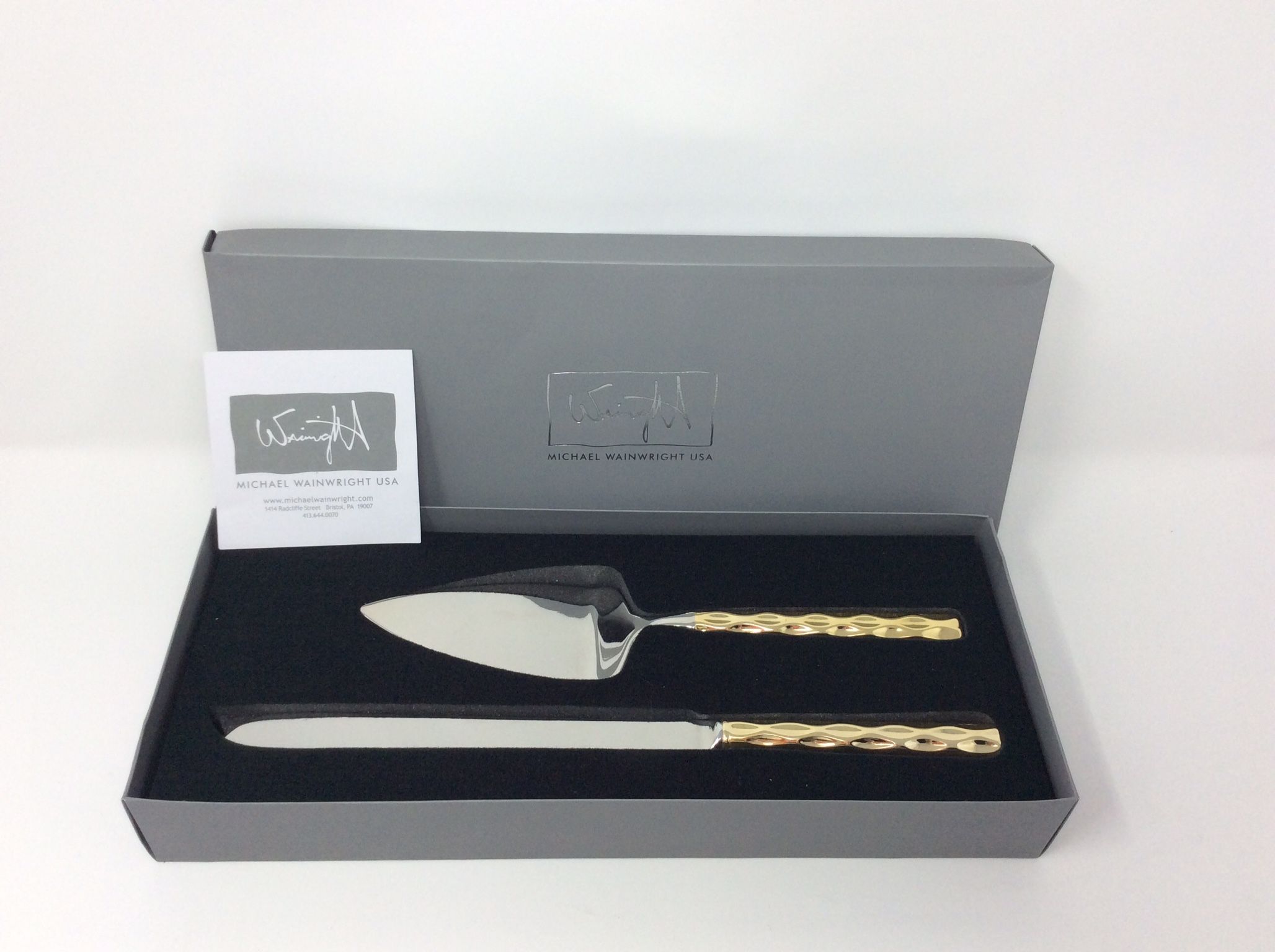 Michael Wainwright Cake Knife & Server