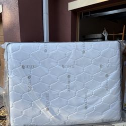 Queen Mattress + Box Springs (New)
