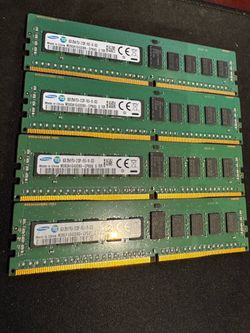 Samsung 8GB 2Rx8 PC4-2133P ECC REG Memory M393A1G43DB0-CPB0Q Ram