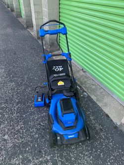 Kobalt 40V Max 20-in Cordless Brushless Push Lawn Mower w/ 2 Battery & Charger