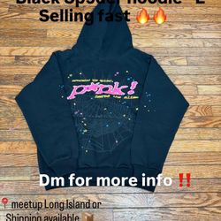 Black Sp5der Hoddie 🔥