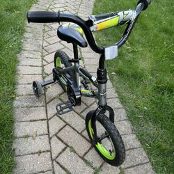 Huffy Bike 12 Inch Kids Bicycle With Training Wheels 