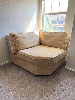 Pottery Barn corner sofa
