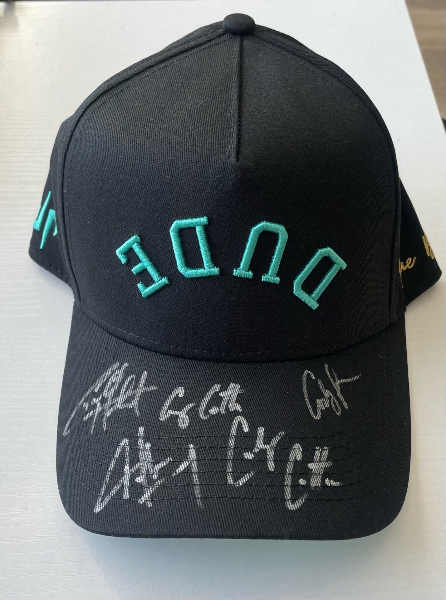 Limited Edition Dude Perfect Hat With All 5 Signatures