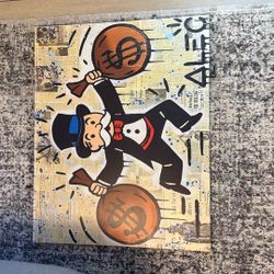 Alec Monopoly Canvas Print 