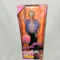 MATTEL BARBIE VINTAGE 1992 MAGIC EARRING KEN DOLL NEW IN DAMAGED BOX