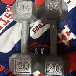 20 Pound Dumbbells Pairs 