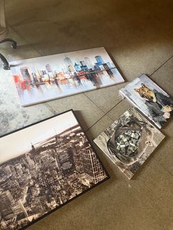 Canvas wall art