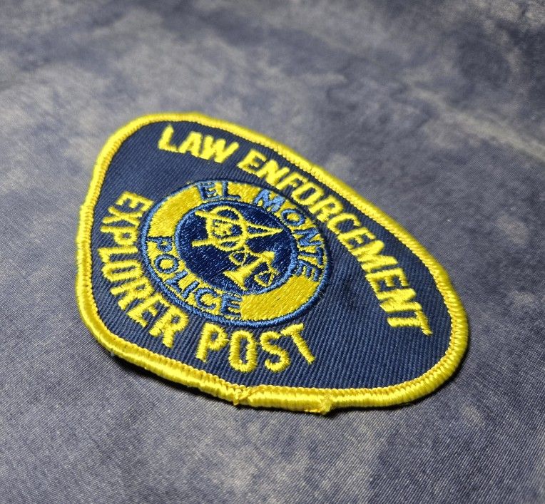 California El Monte Police Explorer Post Patch • Lot Of 1