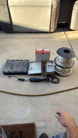 Security Cameras Parts Hikvision Power Supply Siamese Cable