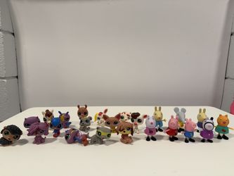 Peppa Pig & Friends & Little Pet Shop Animal Collection