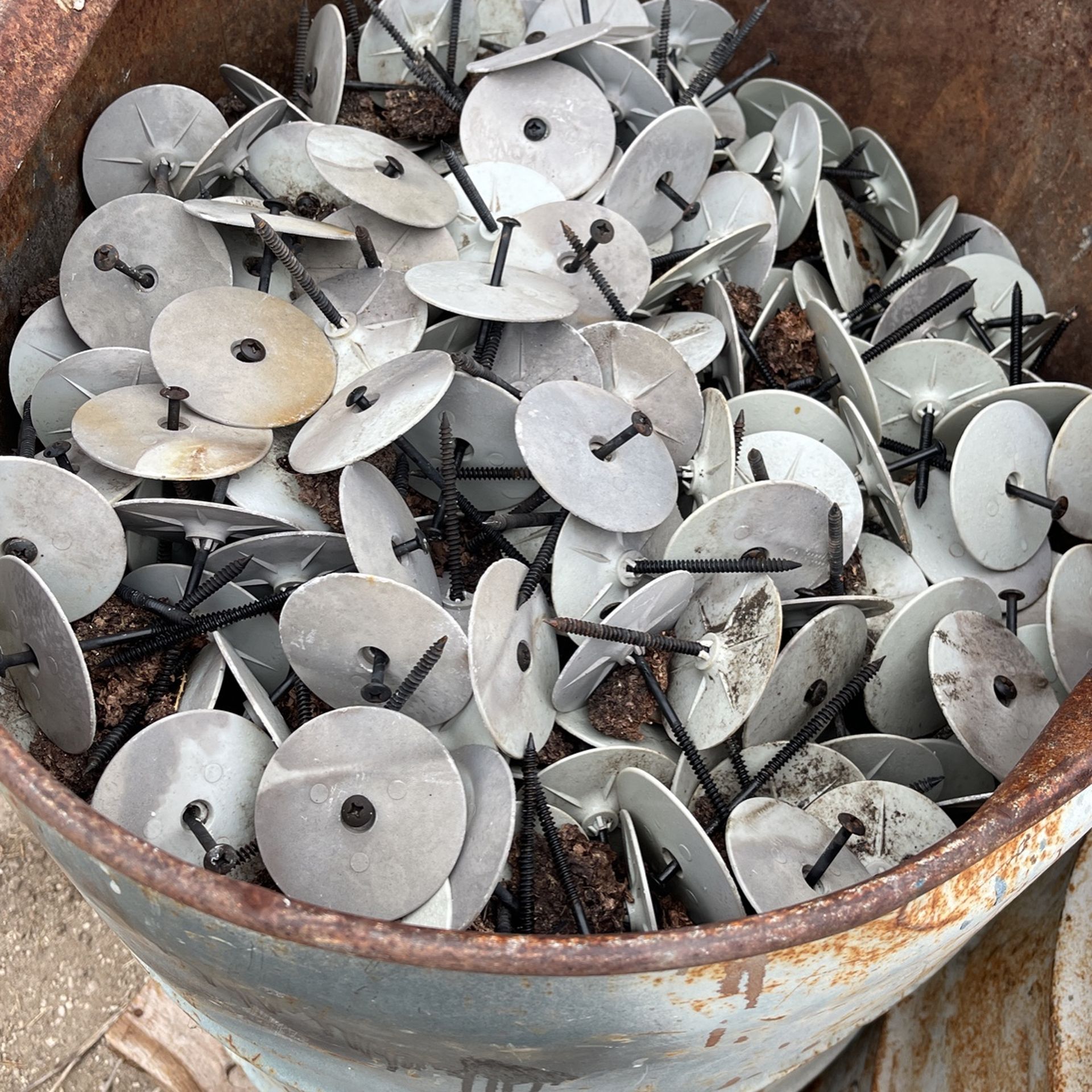 Screws with washers and without 4 to 6 inches long make offer