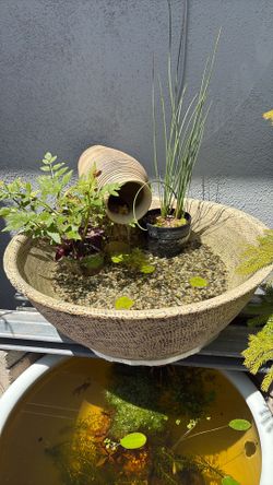 Large Ceramic Mini Pond Water Fountain