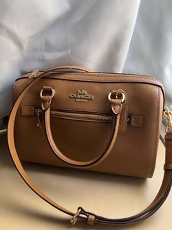 Coach Rowan Satchel Leather Bag