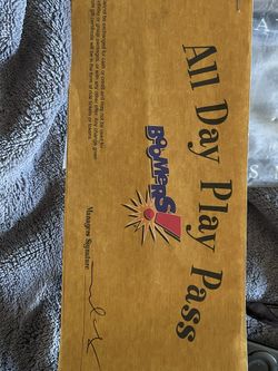 Boomers All Day Passes $75 Value