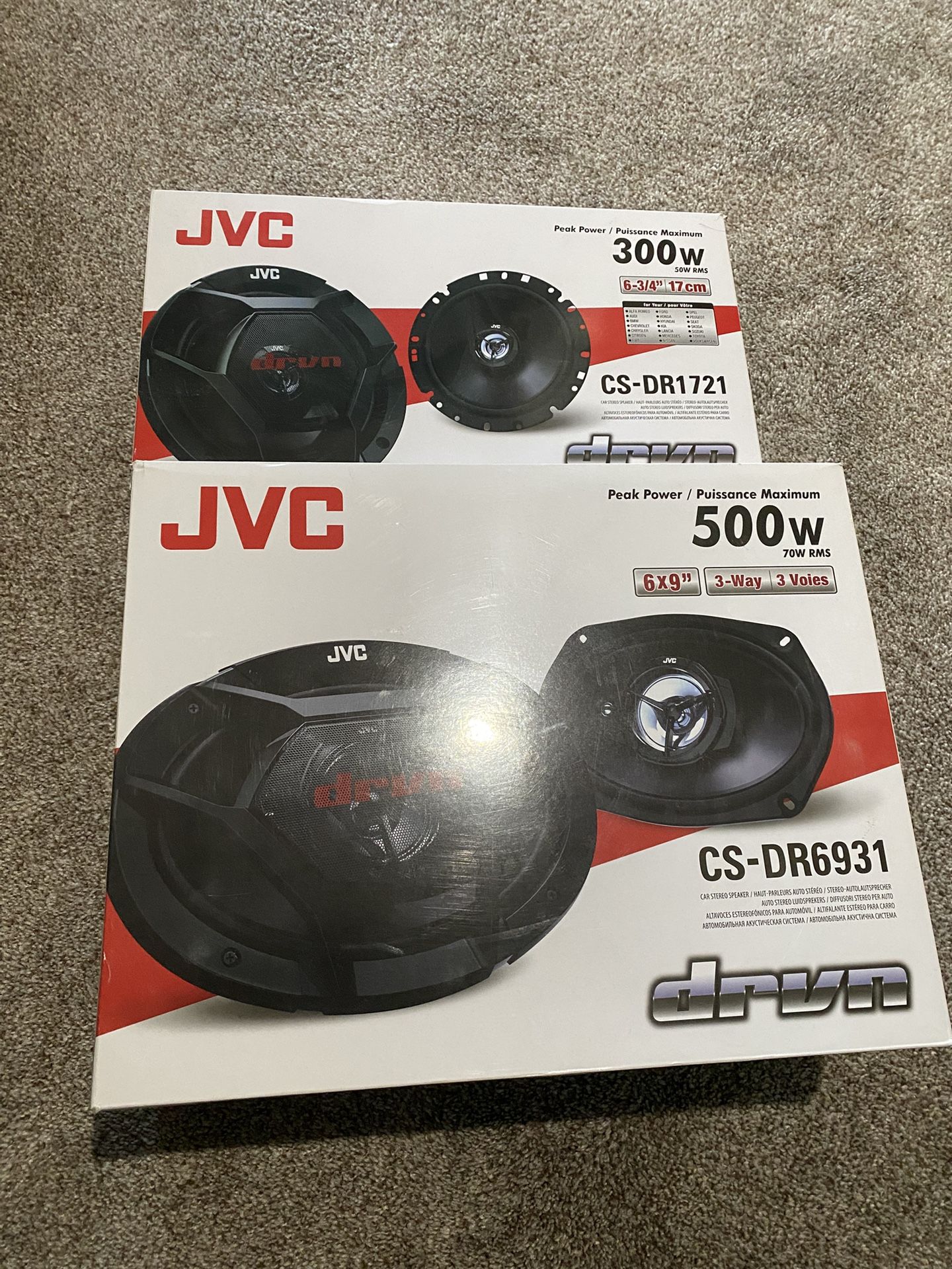 JVC car Speaker Set