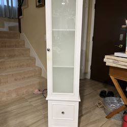 White Storage Cabinet