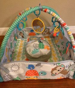 Bright Starts 5-In-1 Your Way Ball Play Activity Gym & Ball Pit - Totally Tropical