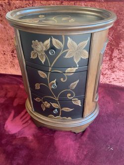 Stein World Ophelia Hand-Painted 3-Drawer Accent Cabinet