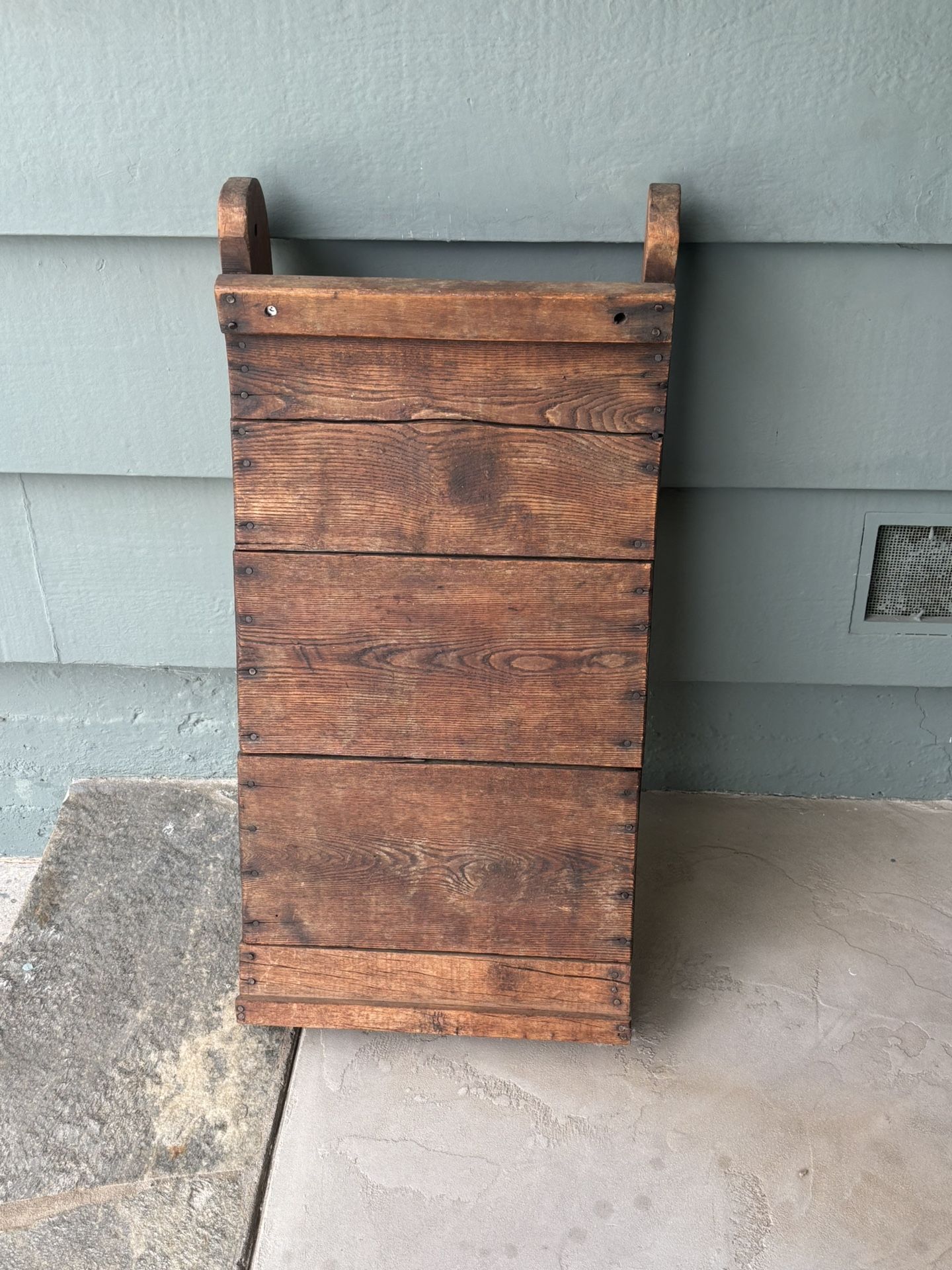 Antique Wood Sled