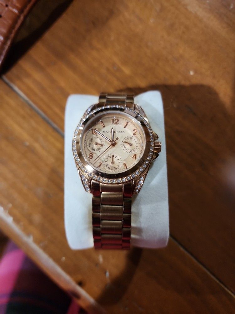 Michael Kors Rose Gold Chronograph