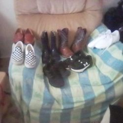 Boys Mix Lot Vans, Ariat, Adidas, Nike, UA