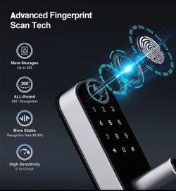 NEW Smart Lock Keyless Entry Door, Fingerprint,  Password and  more .