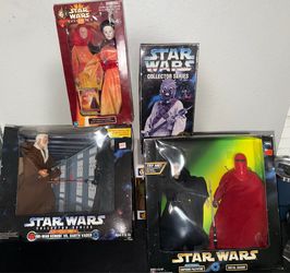 Star Wars Collector Series Action Figure Lot of 4