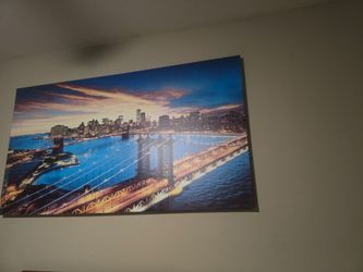 Newyork bridge art