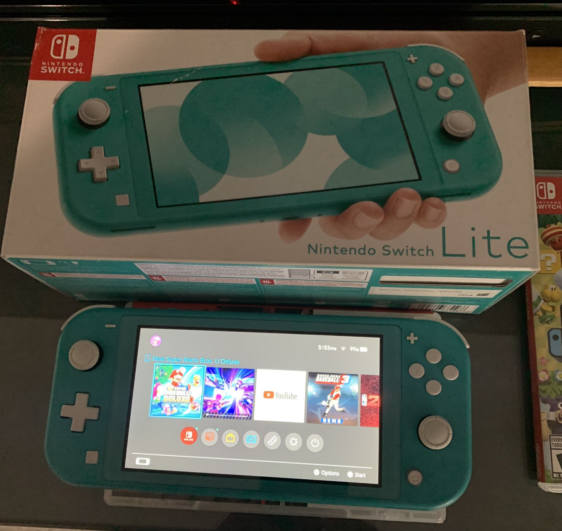 Nintendo Switch Lite - Like New! W Extras