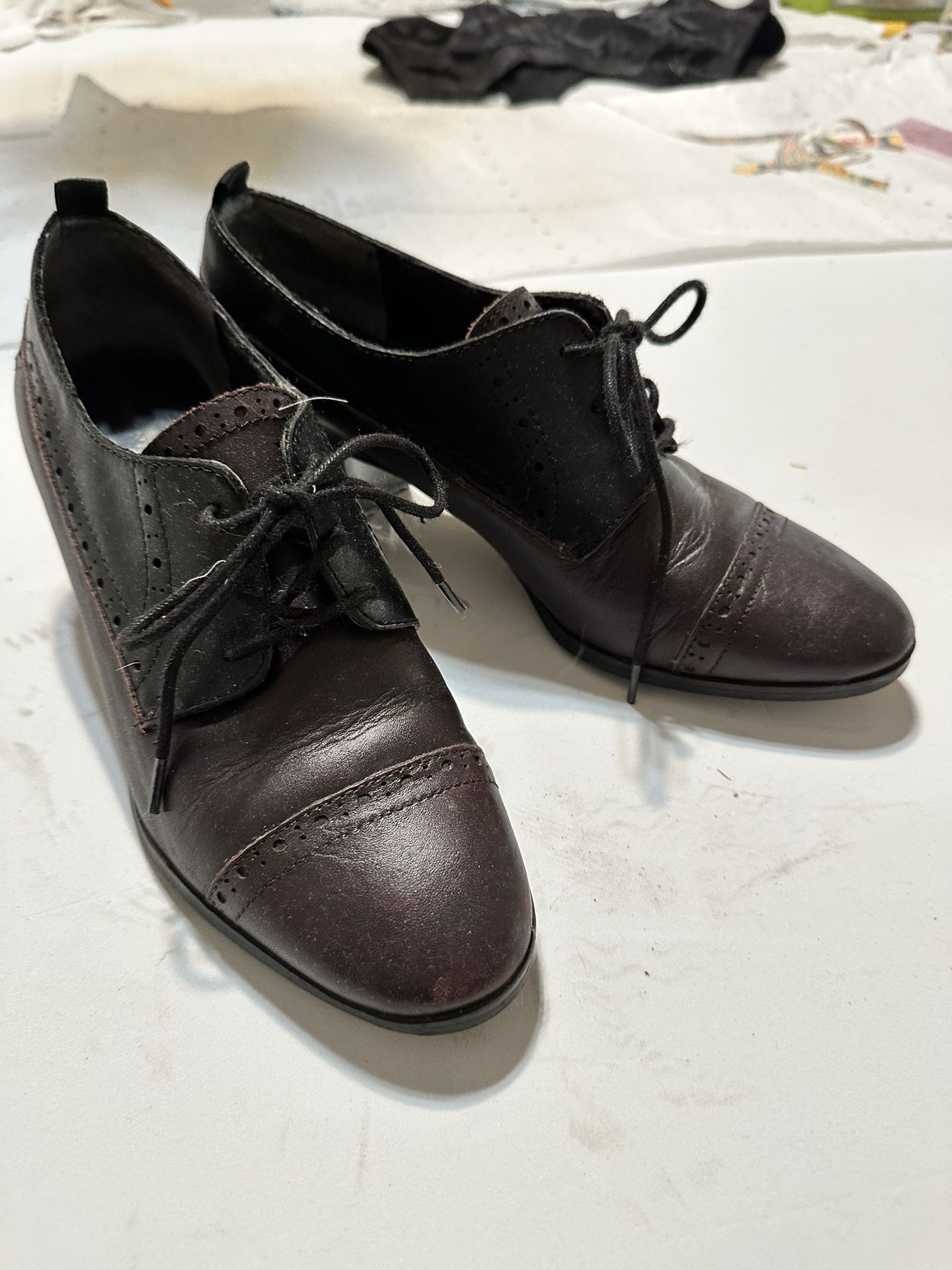 Vintage Heeled Loafer