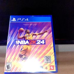 Nba2k24 Kobe Bryant Ps4 Edition Factory Sealed 