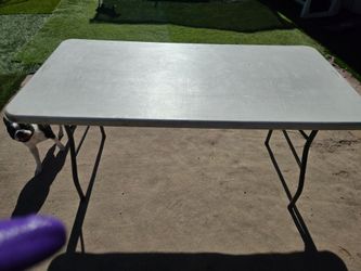 Plastic table