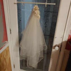 Short Retro Wedding Veil